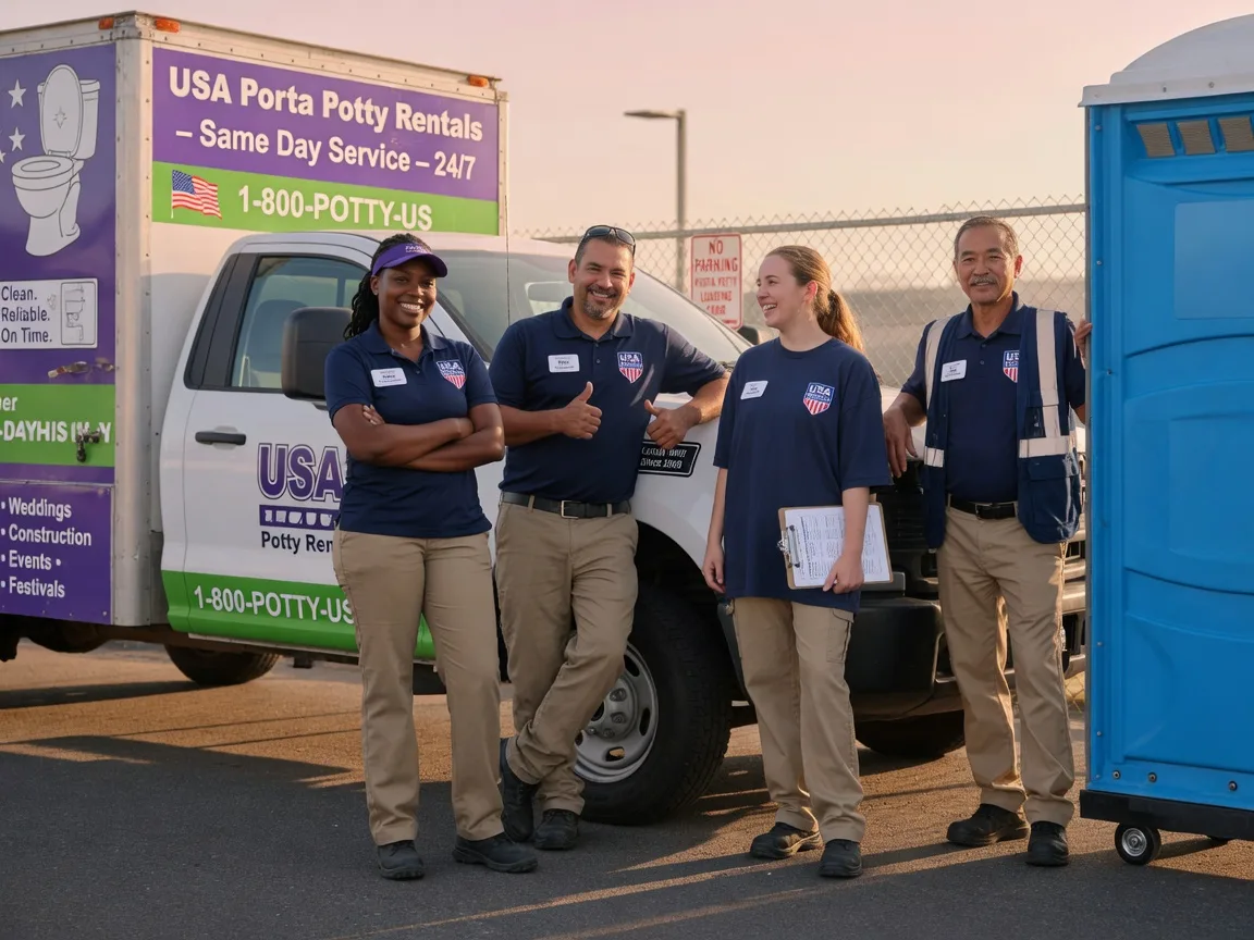 Porta Potty Rental company in Faison, NC